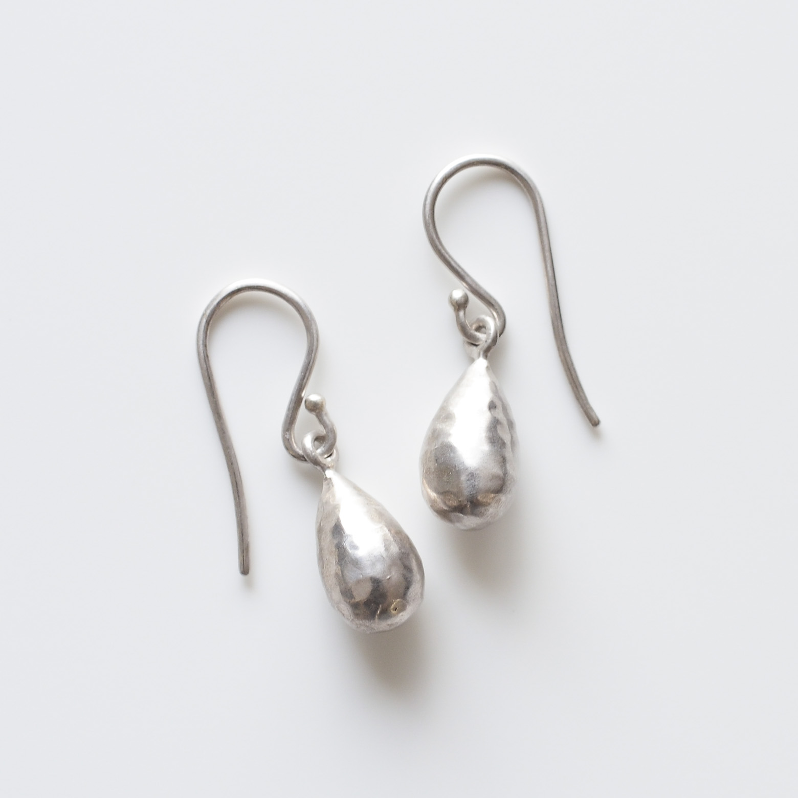 Small Silver Drop Earrings (Tej Kothari) - SOURCE objects
