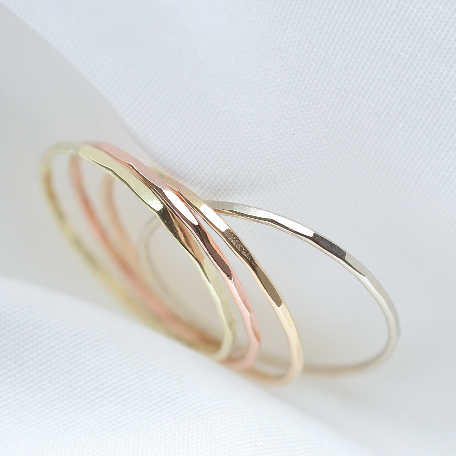 Gold Stacking Ring 1piece (Melissa Joy Manning) - SOURCE objects