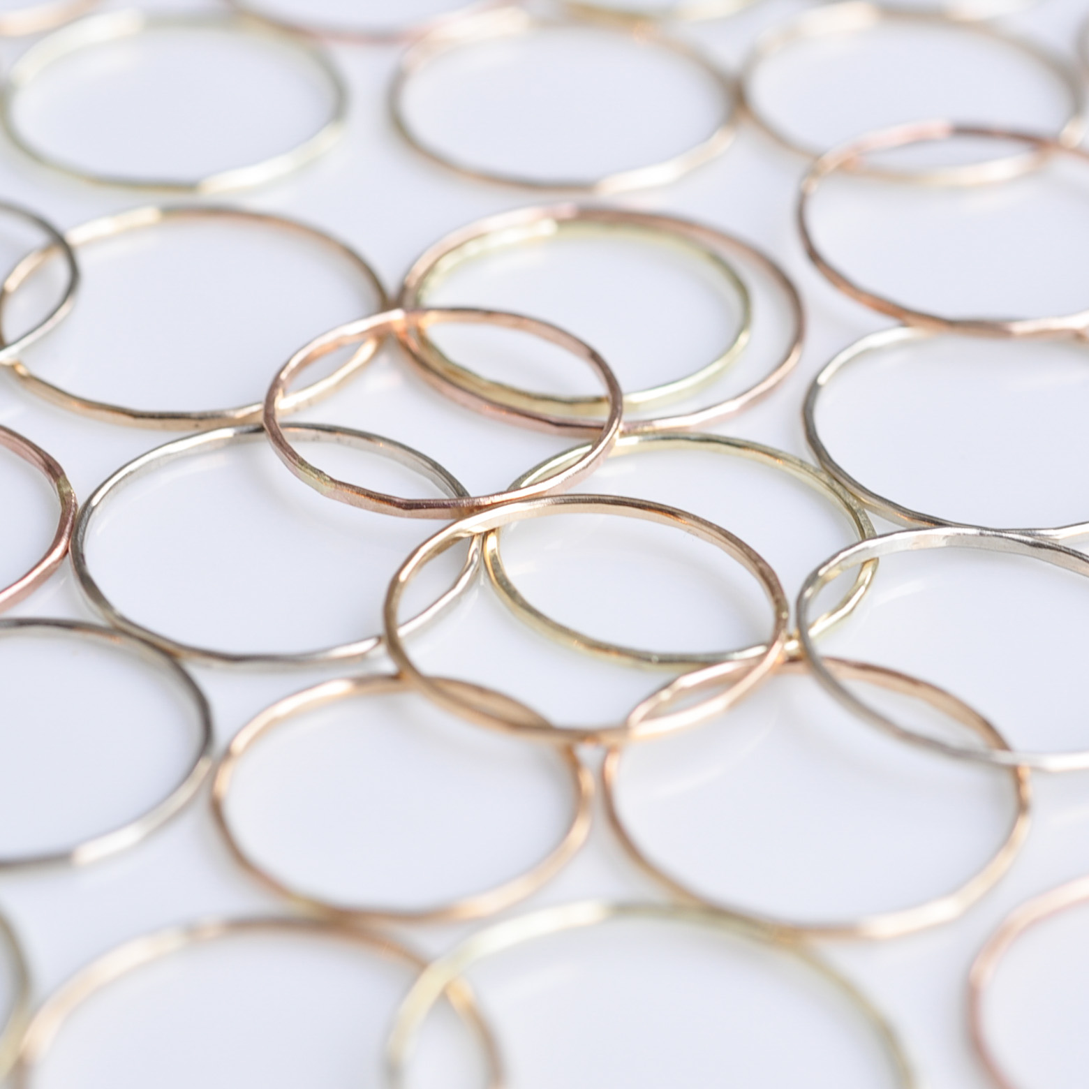 Gold Stacking Ring 1piece (Melissa Joy Manning) - SOURCE objects